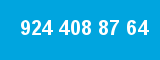 924 408 87 64 924 408 87 64